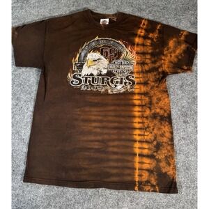 Harley Davidson Sturgis 2009 Black Hills Rally Tie Dye T-Shirt XL South Dakota